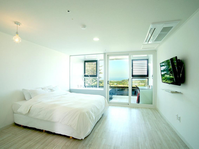 Bedroom, Nine Spavill Resort, Jeju