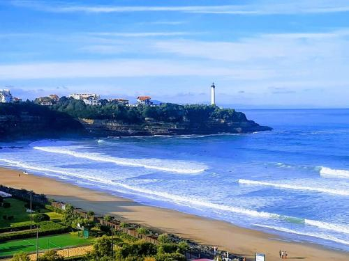 Anglet - Balcon vue/mer & proche plage - 1/4 pers, Pyrénées-Atlantiques