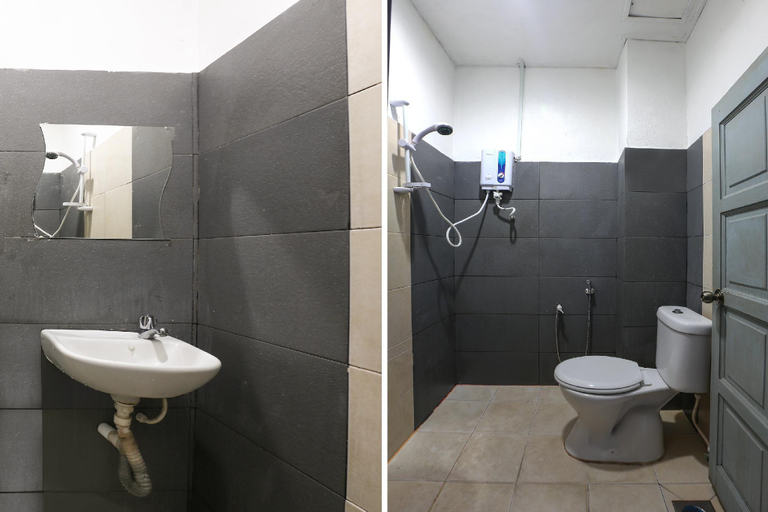 Bathroom, Hotel Mansya, Kota Bharu