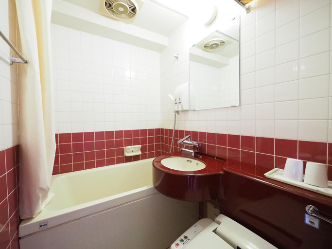 Bathroom 3, Sky Heart Hotel Shimonoseki, Shimonoseki