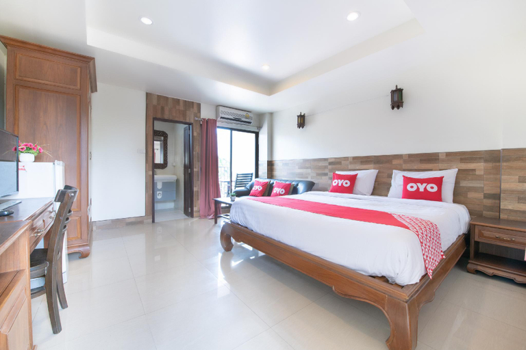 Bedroom, Splash Bar and Guesthouse, Pattaya