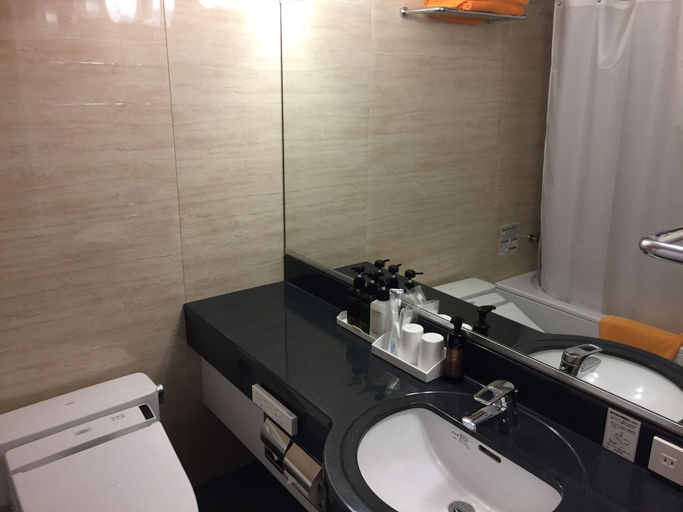 Bathroom 5, Business Hotel Star, Beppu