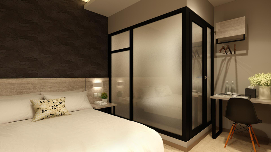 Bedroom 2, The Square Hotel, Johor Bahru