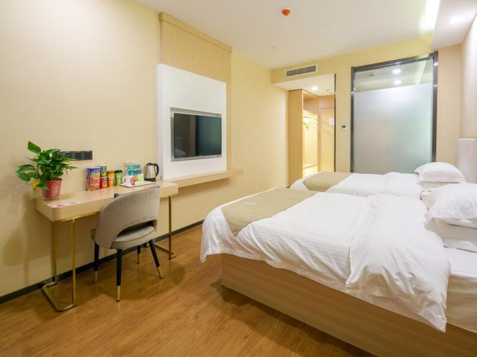 Bedroom 3, GreenTree Inn Fuyang Technician College, Fuyang
