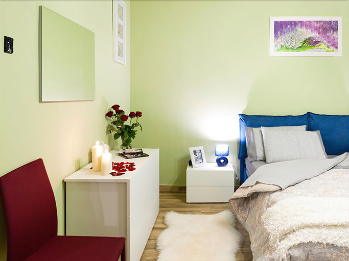 Bedroom 2, Agriturismo Casa Rosa, Lucca