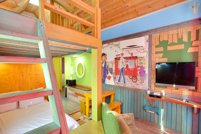 Bedroom 3, Gyeongju B House Pension, Gyeongju