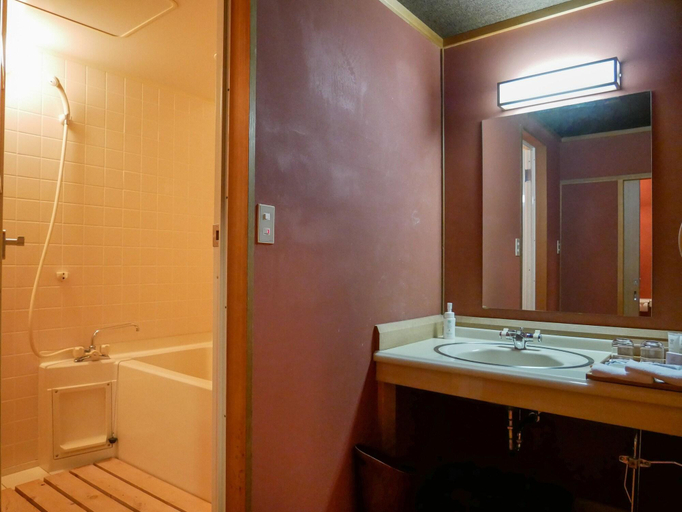 Bathroom 5, Myojinkan Ryokan, Matsumoto