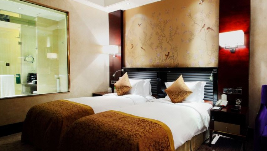 Bedroom, Yunhai Jinyuan Hotel, Pingdingshan