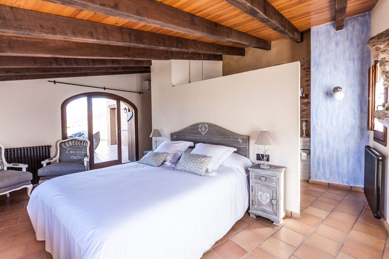 Bedroom 3, Hotel Mas la Ferreria, Girona