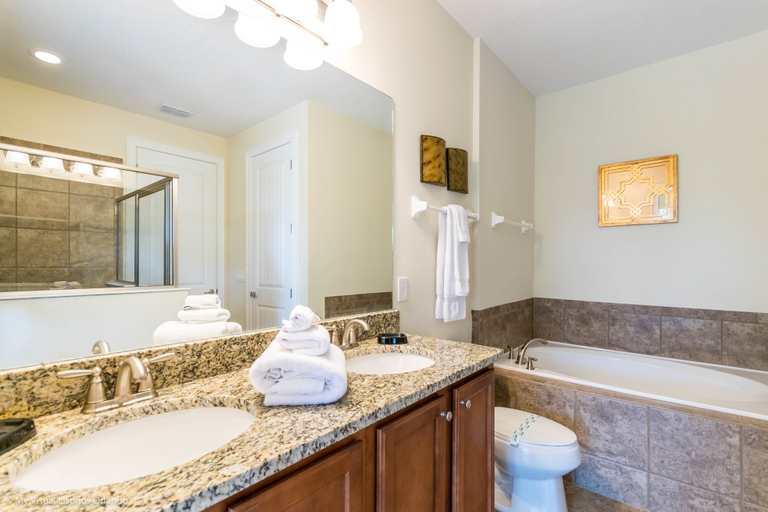 Bathroom 3, Luxury Villa 10 Bedrooms, Private Pool, Osceola