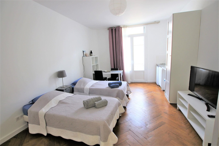 Bedroom 2, Cosy apartment 27 m2 in rue d'Antibes and Croisette, Alpes-Maritimes