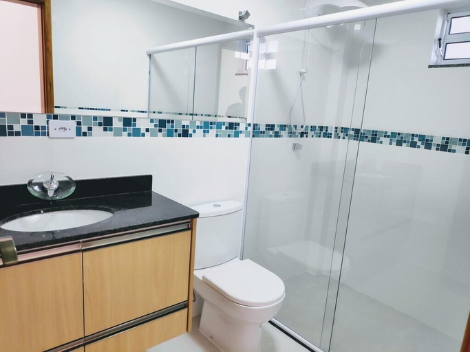 Bathroom, Sky S House, São Paulo