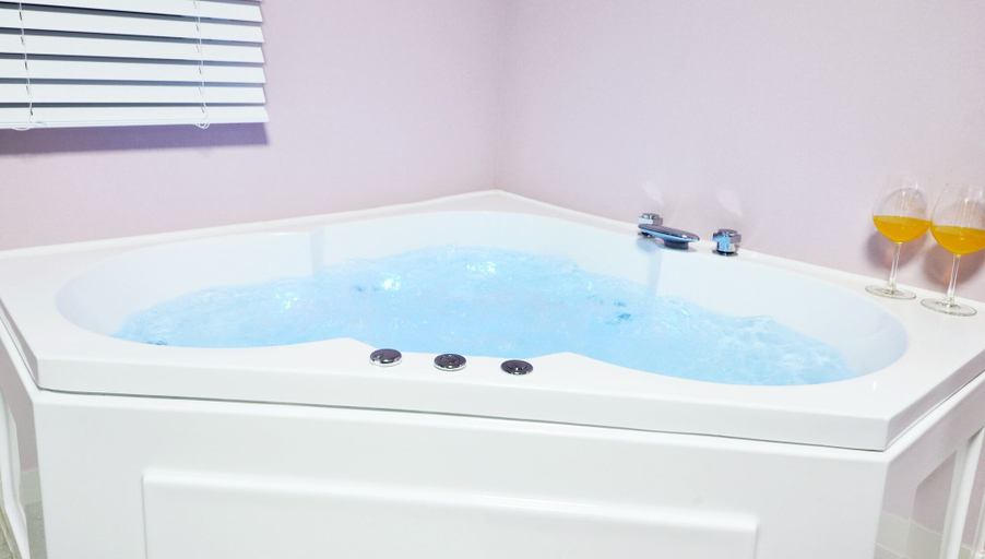 Bathroom 4, Eco Land Pension, Gapyeong