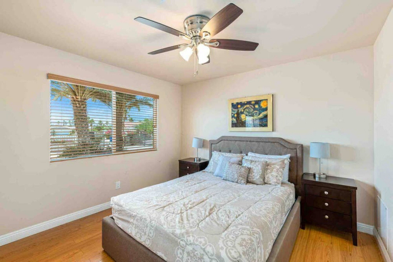 Bedroom 4, 6BR Palm Springs Pool Home by ELVR -3097, Riverside