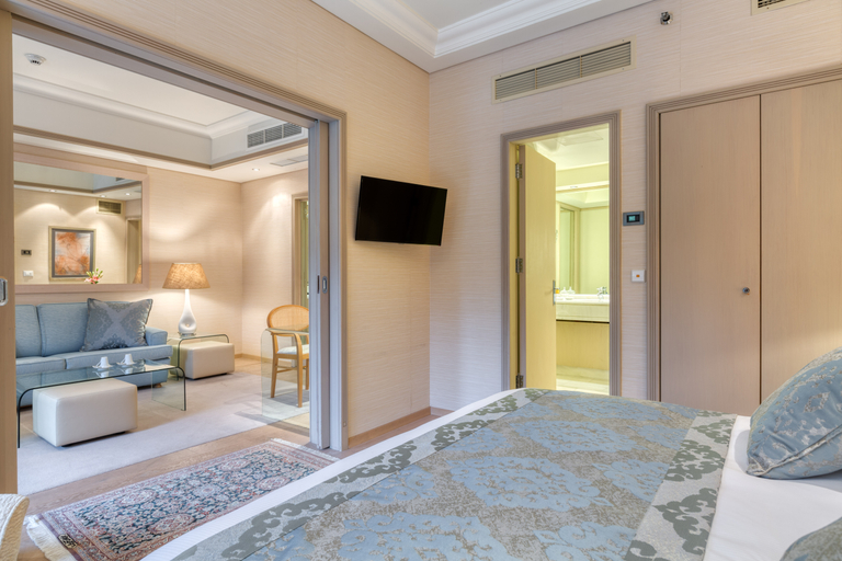 Bedroom 3, Rodos Park Hotel, South Aegean