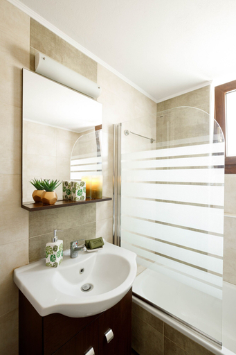 Bathroom 4, Sky Hill - Holiday Apartments, Crete