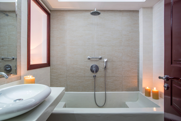 Bathroom 5, Veggera Hotel, South Aegean
