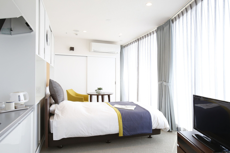 Bedroom 3, Three Wellness, Okayama