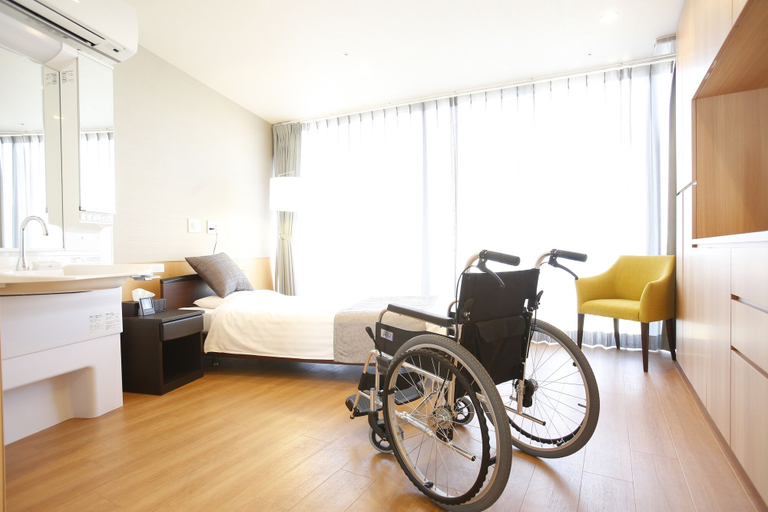 Bedroom 3, Three Wellness, Okayama