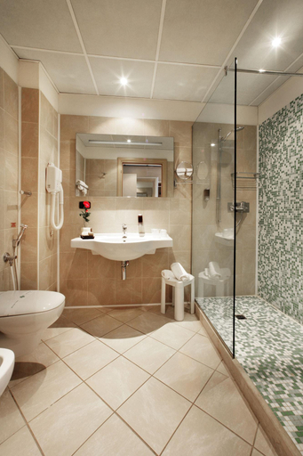 Bathroom 5, Cocca Hotel Royal Thai Spa, Bergamo