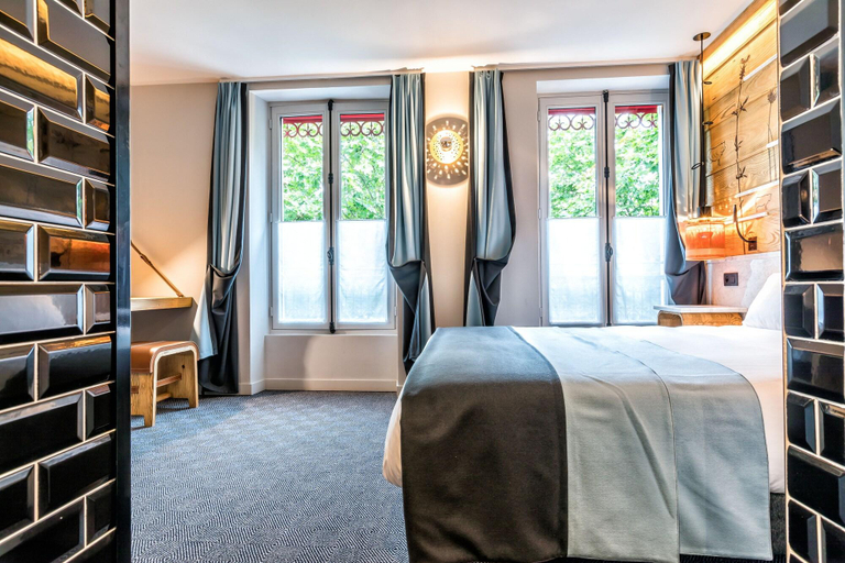 Bedroom 4, Hôtel Au Boeuf Couronné, Paris