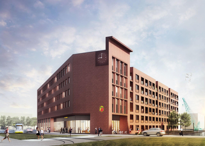 Exterior & Views 2, Super 8 by Wyndham Mainz Zollhafen, Mainz