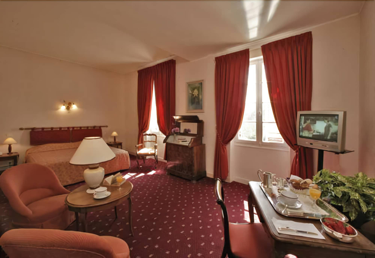 Bedroom 3, Hôtel Le Cro-Magnon, Dordogne
