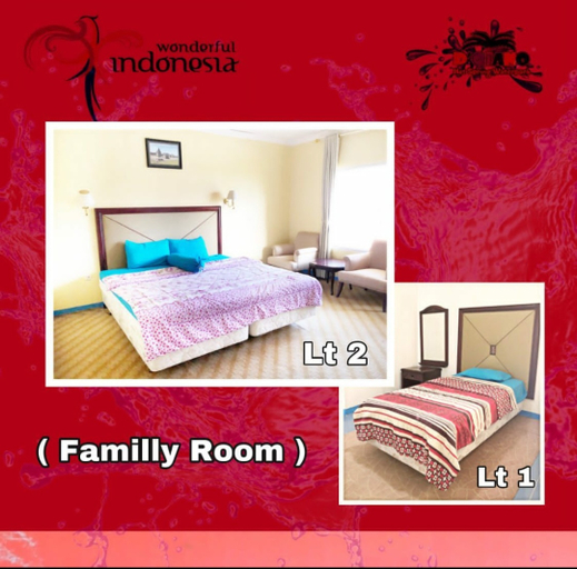 Bedroom 4, Hotel D'Qiano Hot Spring Waterpark, Banjarnegara