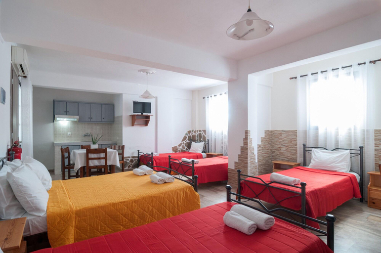 Bedroom 3, Holiday Beach Resort, South Aegean