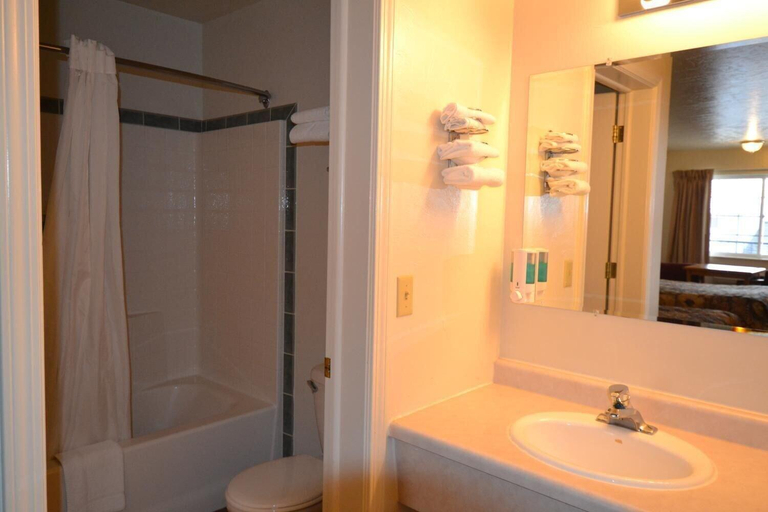 Bathroom, Dude/Roundup Motel, Gallatin