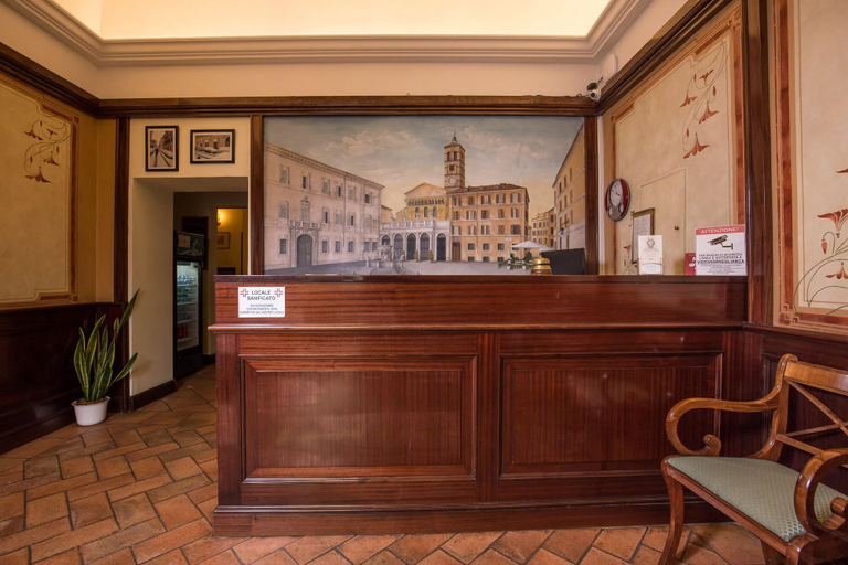 Public Area, Hotel Trastevere, Rome