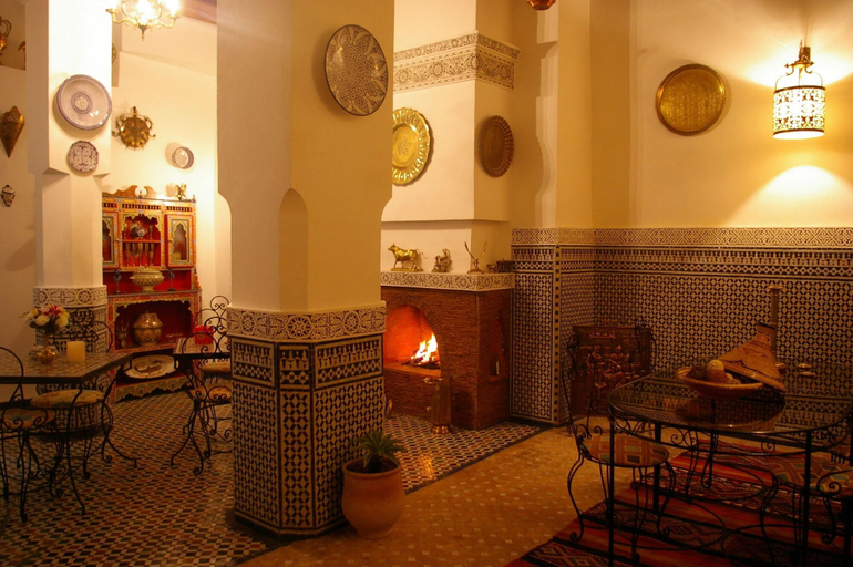 Public Area 3, Riad Kettani, Fès