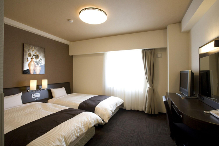 Bedroom 2, Hotel Route - Inn Omagari Ekimae, Daisen