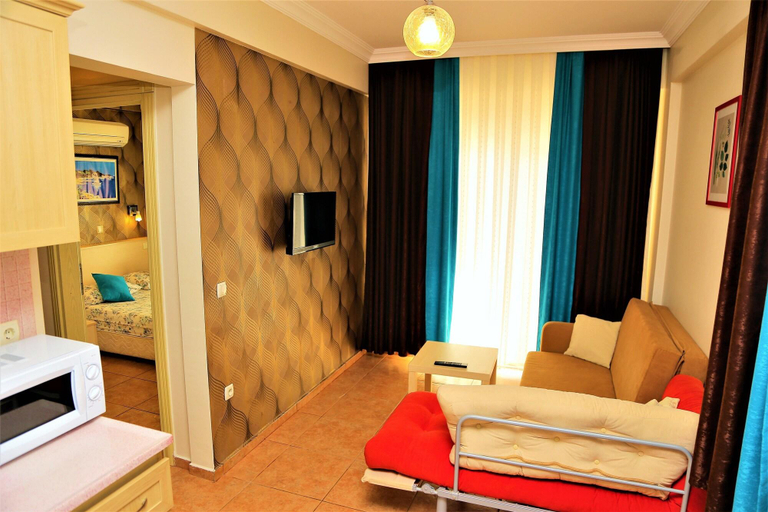 Bedroom 2, Villa Dolunay Apart Hotel, Ortaca