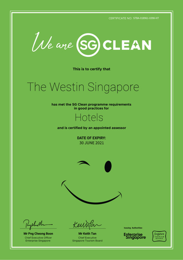 The Westin Singapore, Downtown Core