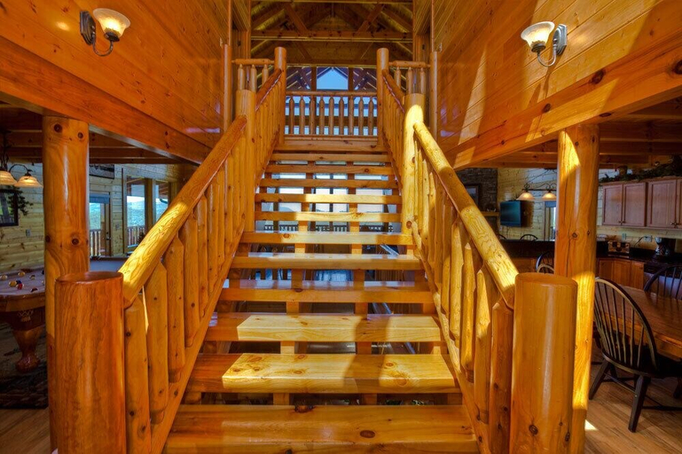 Public Area, Million Dollar View - Four Bedroom Cabin, Sevier
