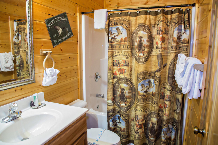 Bathroom, Million Dollar View - Four Bedroom Cabin, Sevier