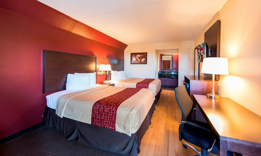 Bedroom 1, Red Roof Inn Austin North, Travis