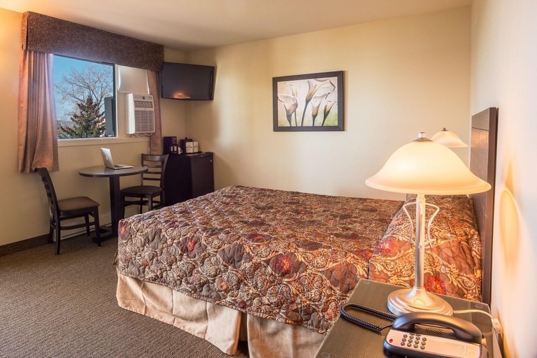 Bedroom 2, Motel et Appartements du Fleuve, Champlain