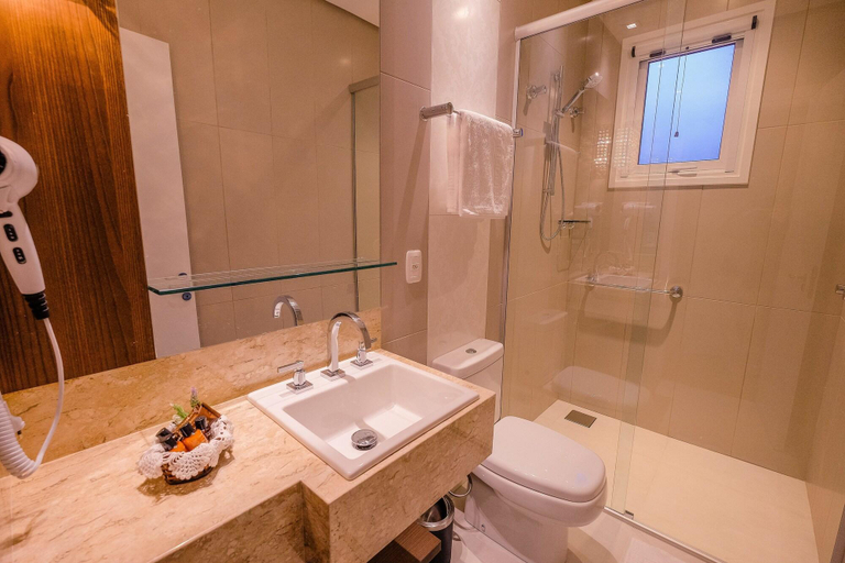 Bathroom 4, Hotel Jardins da Colina, Nova Palma