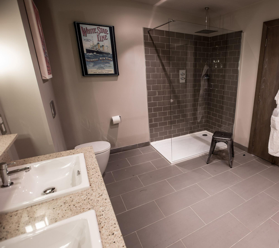 Bathroom 5, Titanic Hotel Liverpool, Sefton