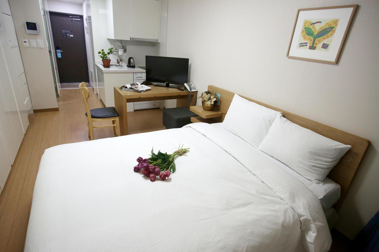 Bedroom 3, Navi Hotel Residence Gangnam, Seocho