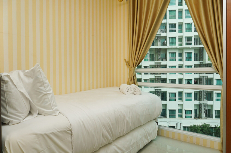 2BR Apartment with Sofa Bed at Woodland Park Residence By Travelio, South Jakarta