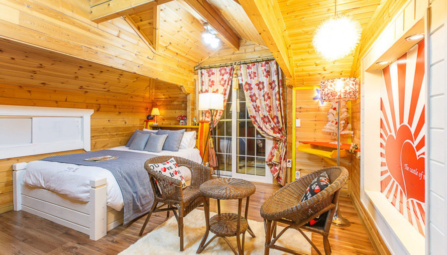 Bedroom 2, Castle of Magic Pension, Hoengseong