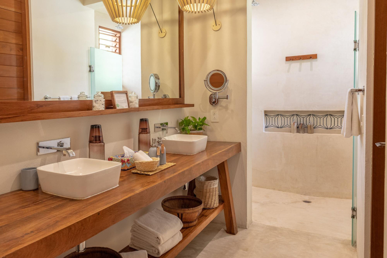 Bathroom 5, La Zebra Hotel, Cozumel