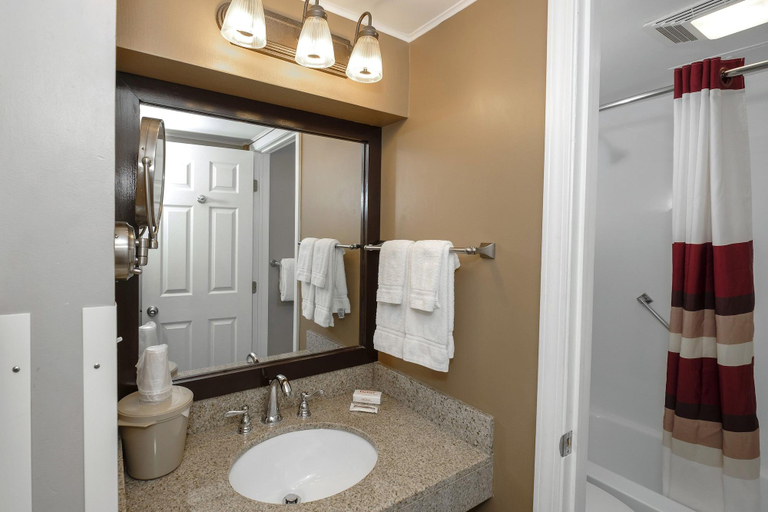Bathroom 4, Red Roof Inn & Suites Herkimer, Herkimer