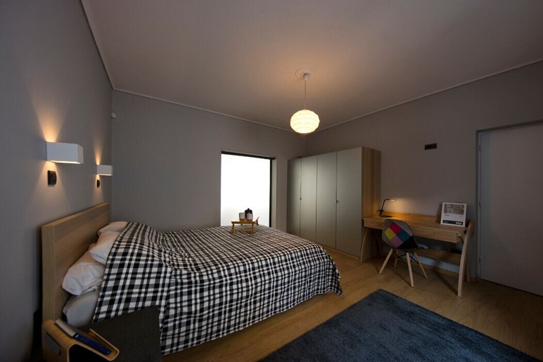 Bedroom 3, Heyden Entire Super Modern Minimal Flat, Attica