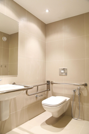 Bathroom 5, Vitória Hotel Express Dom Pedro, Campinas