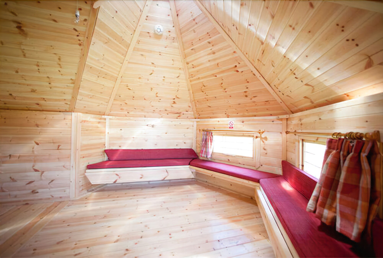Bedroom 3, Ernest's Retreat Glamping Site, Derbyshire