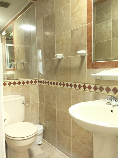 Bathroom 5, Brompton Hotel, London
